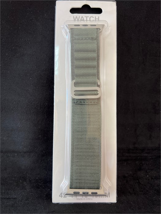 Ремешок Альпийская петля ( зеленый) 44-45-49mm 4dfcf0c8-4585-11ee-0a80-043400c408b7